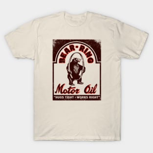 Vintage Bear-Ring Motor Oil T-Shirt